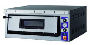 Elect Single Deck Pizza Oven Capacity 4 Pizza