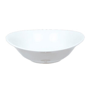 Atlas Elips Bowl 38*30.5 H 13 cm White MELAMINE Brand:Atlas - Turkey