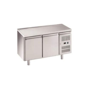 FIRS COOL SHANDONG GN2100TN Elect. 2 Solid Door Table Chiller With Wheels