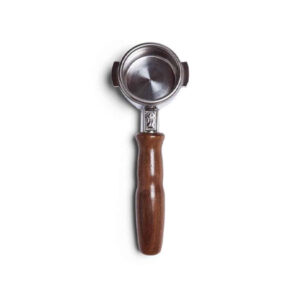 Presision Precision Walnut Double Spout Portafilter